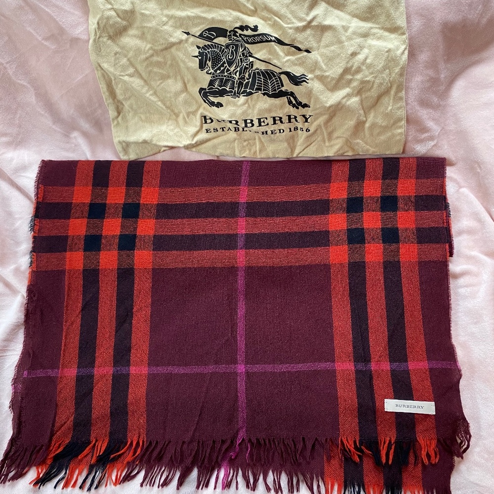 Burberry scarf